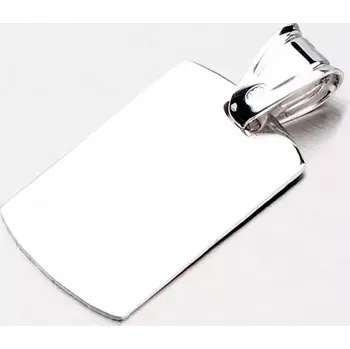 Přívěsek Přívěsek stříbro 925 destička P1300296-0009-SLX