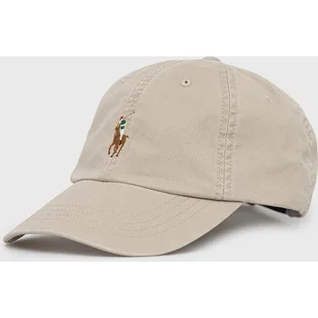 Kšiltovka Čepice Polo Ralph Lauren 710834737013 béžová 80X, vel. ONE SIZE