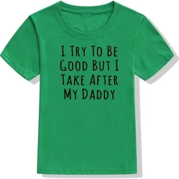 Dětské tričko B1551 zelená 3 B