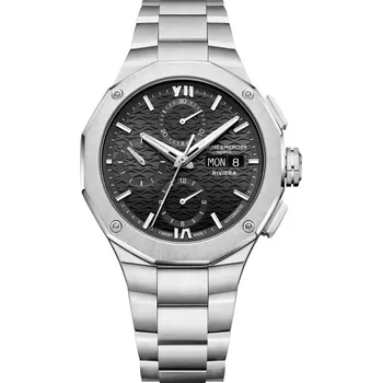 Hodinky Baume & Mercier - Riviera 10825 - Automatic watch, Chronograph - 41 mm