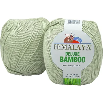 Příze Himalaya příze DeLuxe Bamboo 124-31 světle olivová