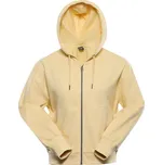 Dámská bavlněná mikina NAX OLOSA žlutá S