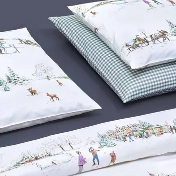 Povlečení Christian Fischbacher Winterwonderland zipový uzávěr