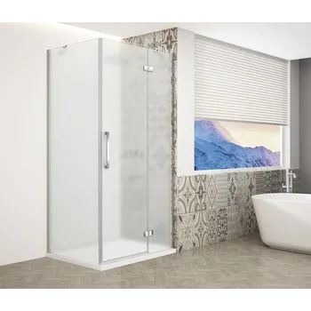 TRINITY CHROME obdélníkový sprchový kout 800x1000mm, matné sklo, pravé