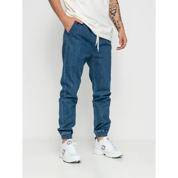 Pánské kalhoty MassDnm Signature 2.0 Joggers Jeans Sneaker Fit (blue) 34, modrá