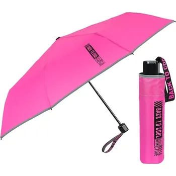 Deštník Dětský reflexní deštník Perletti Cool Kids "Back To Cool", růžový, 15657