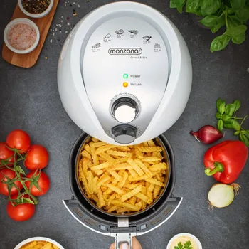 fritéza Horkovzdušná fritéza 9v1 Monzana® 1500 W – bílá