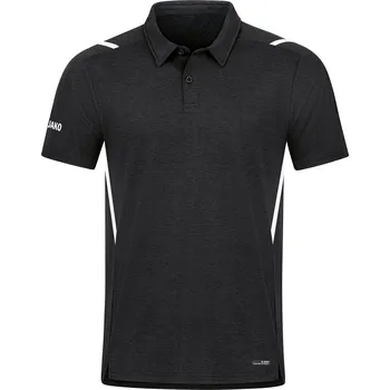 Pánské tričko JAKO Challenge tričko s límečkem vel. 4XL, černá