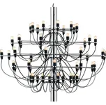 Flos Lustr 2097/50 Clear Bulbs, chrome