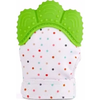 Rukavice Dětské rukavičky se silikonem zelená