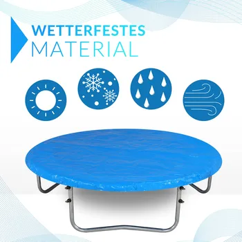 cyklosedačka monzana® Modrý potah na trampolínu Ø 366 cm – PE, UV odolný