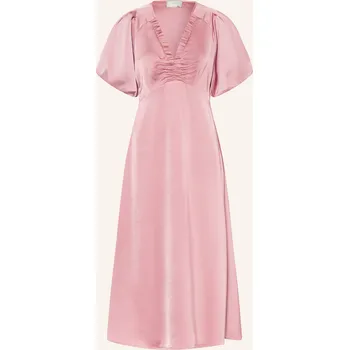 Dámské šaty Neo Noir Dámské Saténové Šaty Illana, růžová, 36