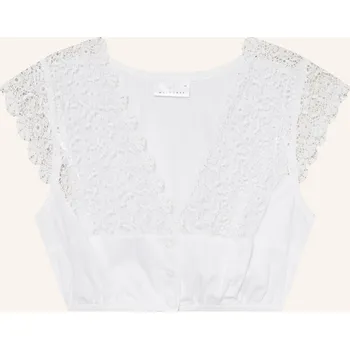 Dámská halenka Waldorff Dámská Dirndl Halenka, bílá, 38