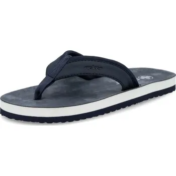 Pánské žabky Pánské žabky RIEKER 20151-15 modrá S5 46