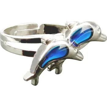 Prsten Prsten srdce měnící barvu podle nálady | náladový prsten, emoční šperk - 28