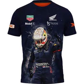 Pánské tričko tricko-F1-Max-Verstappen velikost: S - šířka 48 cm, délka 66 cm