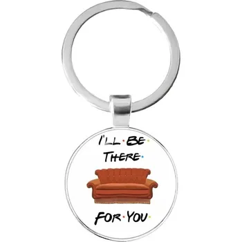 Friends přívěsek na klíče, klíčenka s motivem ze seriálu Přátelé | klíčenka, dárek - 31