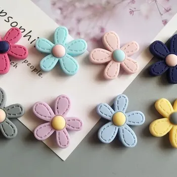 Dekorativní magnet Barevné květinové magnety na lednici | dekorace 10 ks - 10ks E