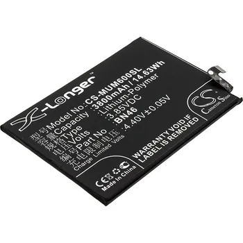 Baterie pro mobilní telefon Baterie Cameron Sino CS-MUM600SL pro Xiaomi Redmi Note 6 - neoriginální