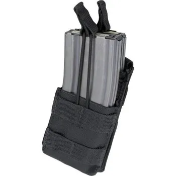 Otevřená dvojsumka na zásobníky M4, Condor, Černá