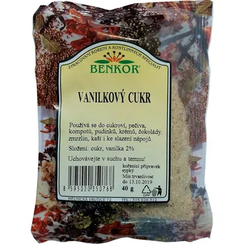 Cukr Vanilkový cukr 40g