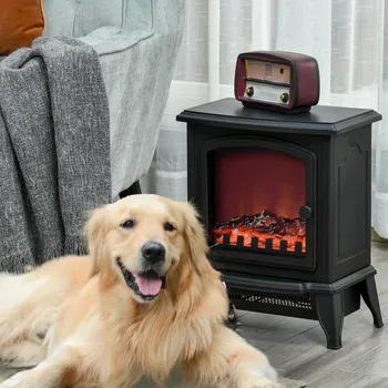 HOMCOM Elektrická krbová kamna 494162