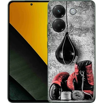 Boxovací pytel Gelový kryt mmCase na Xiaomi Poco M7 Pro 5G - boxovací pytel a rukavice