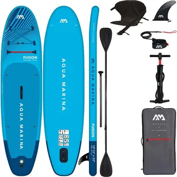 Paddleboard Paddleboard AQUA MARINA FUSION 10'10 BLUE - varianta: kajaková sada