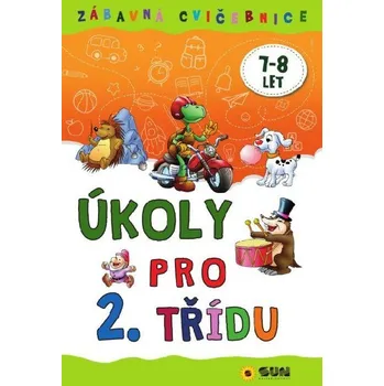 První čtění Zábavná cvičebnice Úkoly pro 2. třídu - Nakladatelství SUN