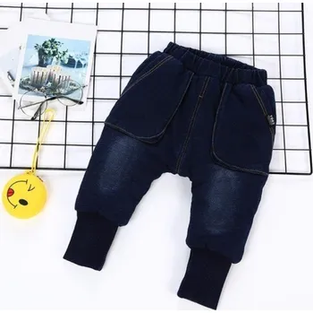 Chlapecké džíny Chlapecké džíny L2203 tmavě modrá 4