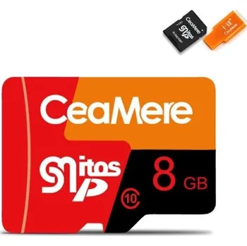 Ukládání dat Micro SDHC/SDXC paměťová karta s adaptérem a čtečkou K538 8GB