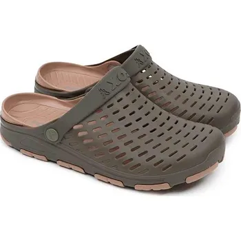 Rybářské oblečení Fox Pantofle Khaki Clogs - 45