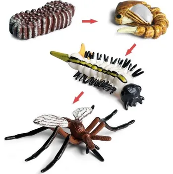 Figurka Figurky životní cyklus komára 4 ks