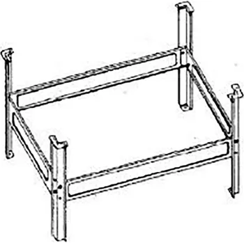 SMAVIT Podpěrná konstrukce k vanám V105x65 a V105x70, PIED 105