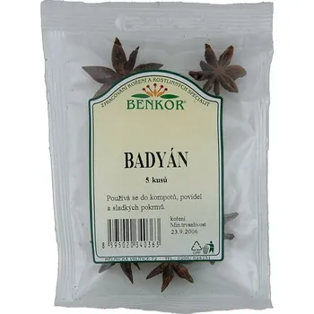 Koření Badyán celý 5ks