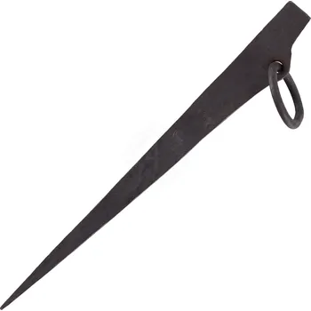 Příslušenství ke stanu ULFBERTH® Kovaný stanový kolík s kroužkem 28cm