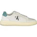Calvin Klein YM0YM00681 Pánské Sneakersy bílá/zelená 44
