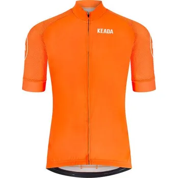 cyklistický dres KEADA SPORTS Dámský cyklistický dres Essential s krátkým rukávem M ORANŽOVÁ