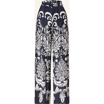 Tonno & Panna Dámské Marlene Kalhoty, tmavě modrá / bílá, 34