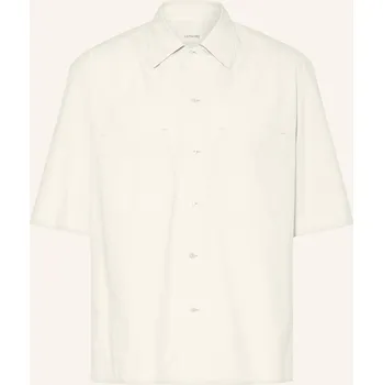Pánská košile Lemaire Pánská Košile S Krátkým Rukávem Comfort Fit, krémová, 52