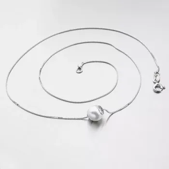 Náhrdelník Dámský náhrdelník stříbro 925 perly N2201762-0871-SLX délka 40 cm