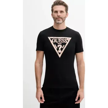 Pánské tričko Bavlněné tričko Guess M5GI06.I3Z14 černá 99X, vel. S