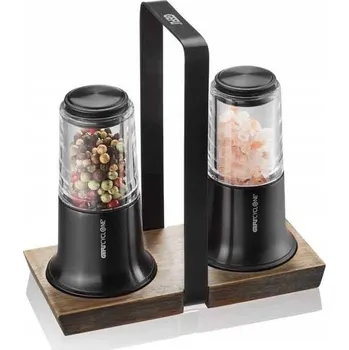 Mlýnek na koření Gefu X-Plosion® Sada černých mlýnků na sůl a pepř, včetně stojánku