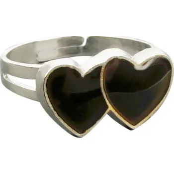 Prsten Prsten srdce měnící barvu podle nálady | náladový prsten, emoční šperk - 6