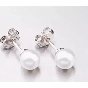 Náušnice Dámské náušnice stříbro 925 perly E2200446-1132-SLX