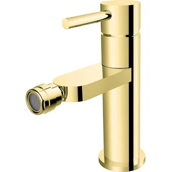 Besco Bidetová stojánková páková baterie Decco BB G Zlatá lesk