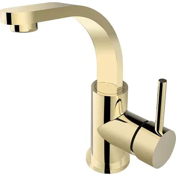 Besco Umyvadlová baterie Decco II UB LG Světle zlatá lesk