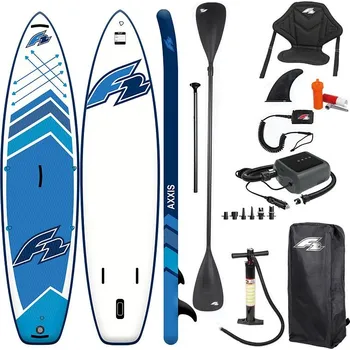 Paddleboard Paddleboard F2 AXXIS SMU 12'2 COMBO LIGHT BLUE s pádlem - nafukovací paddleboard - varianta: s elektrickou pumpou