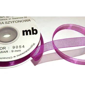 Stuha Stuha šifonová, WO9054, šíře 6 mm/32m