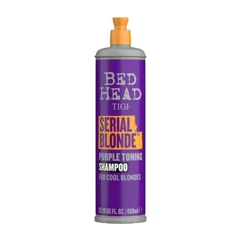 Šampon TIGI Bed Head Serial Blonde Purple Toning Shampoo fialový šampon pro studené blond vlasy 600 ml